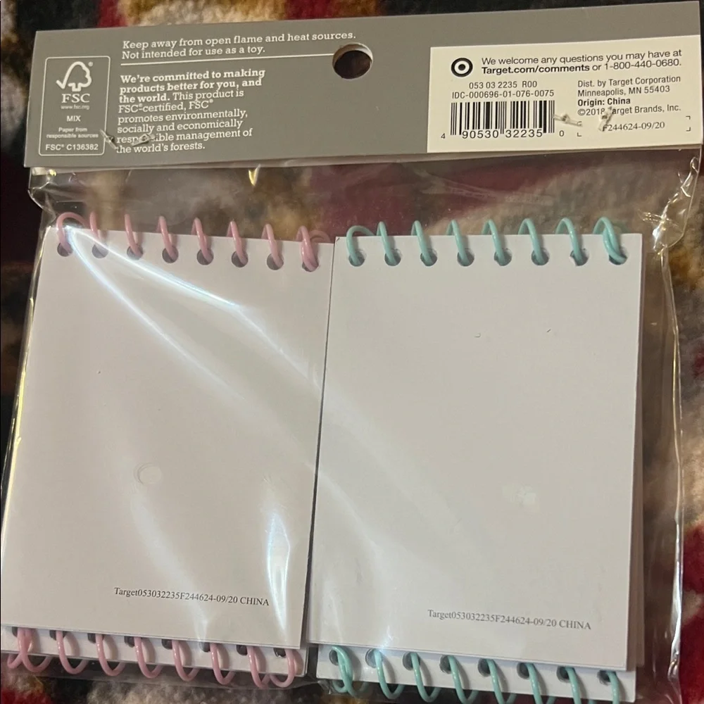 Spritz Unicorn Notepads - Pink and Turquoise
